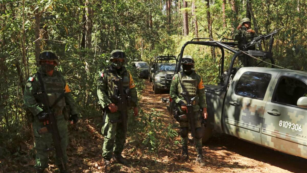 Ejército de México durante un operativo contra el narcotráfico_Reuters