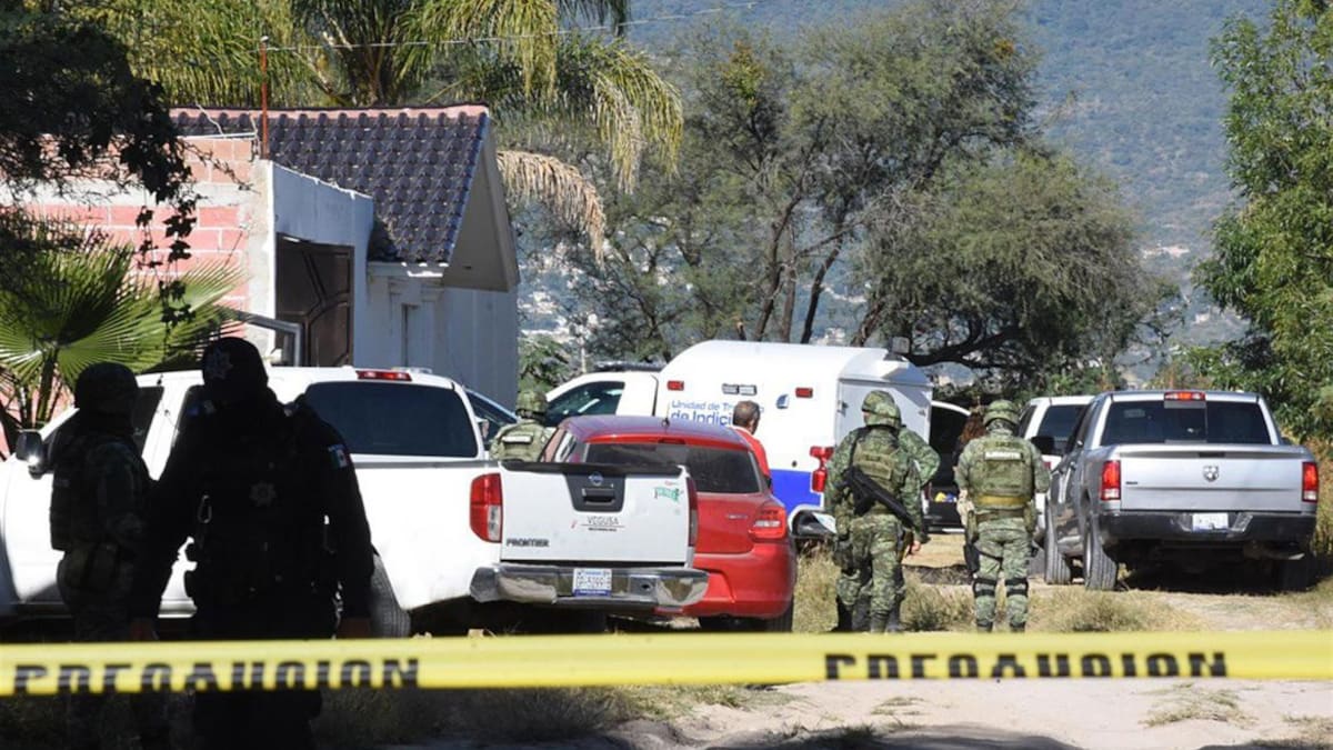 Ejército de México en una zona de crímen_EFE