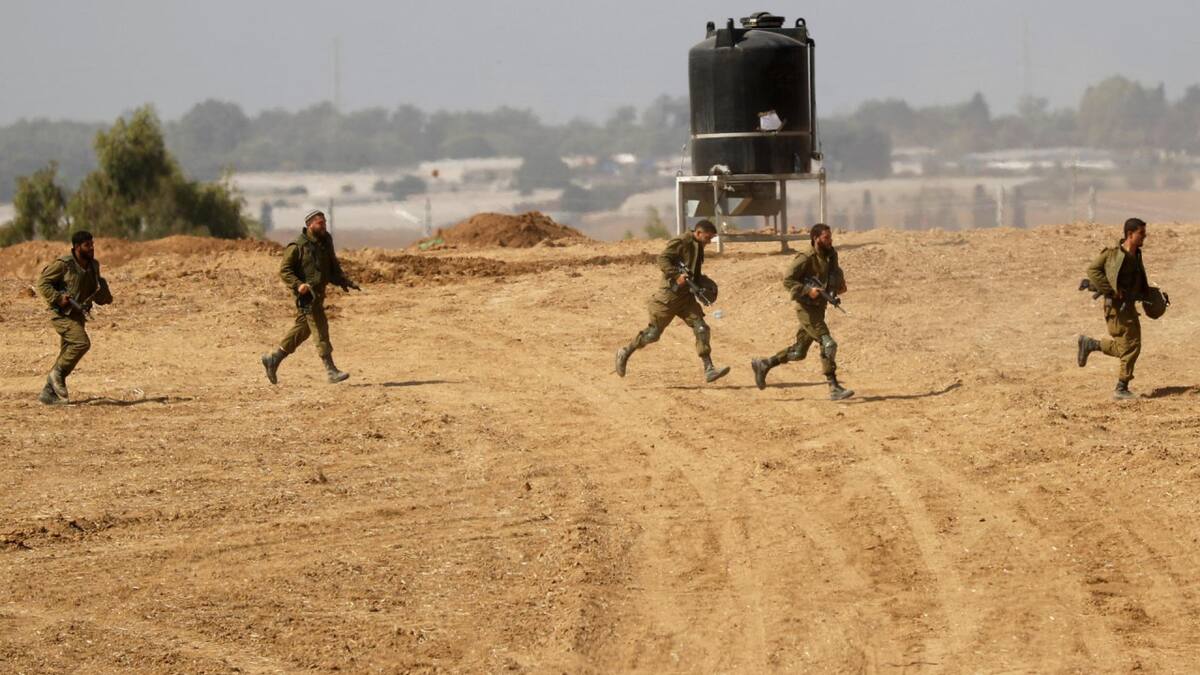 Ejército israelí en Gaza. Foto: EFE.