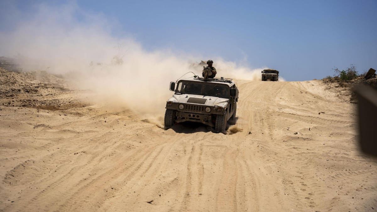 Ejército israelí en Gaza. Foto: EFE.