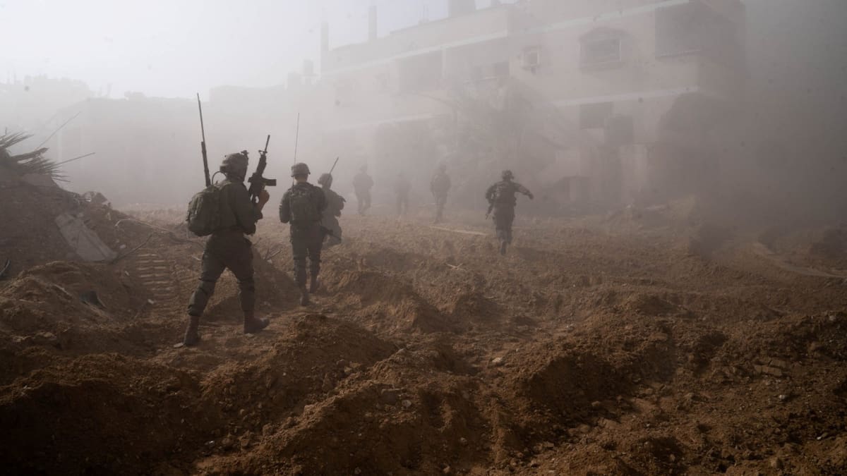 Ejército israelí en Gaza. Foto: Reuters.