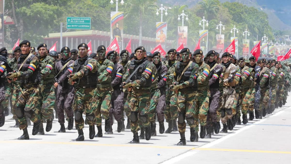 Ejército venezolano. Foto: Reuters