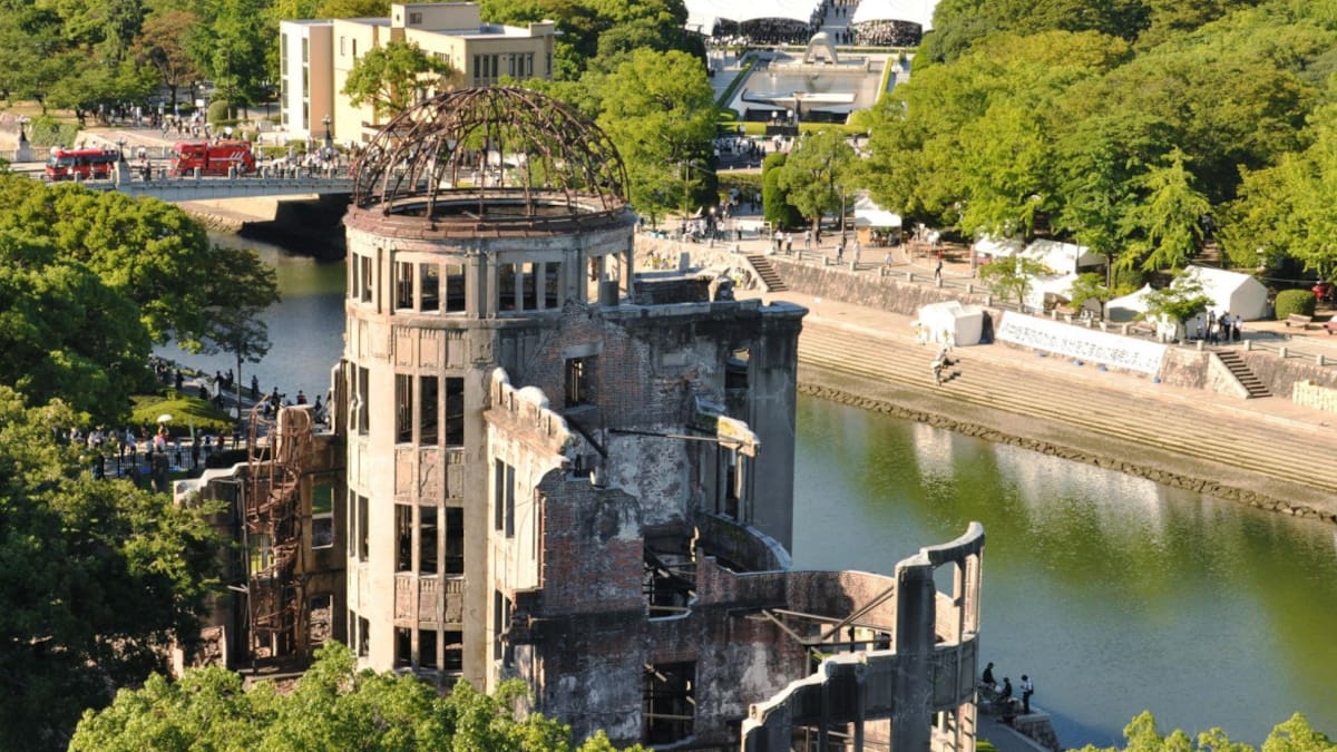 El 6 de agosto de 2023 se conmemoró, en Hiroshima, el 78° aniversario del bombardeo atómico. Foto: EFE.