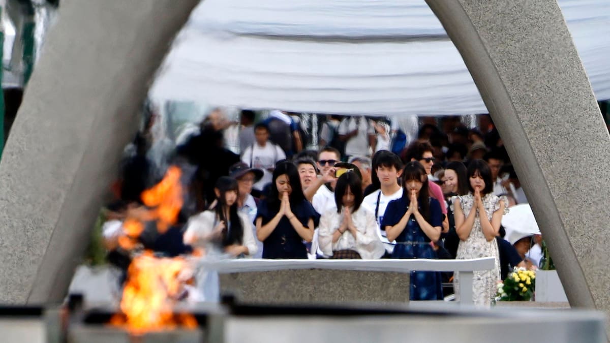 El 80° aniversario de la bomba de Hiroshima, en Japón.