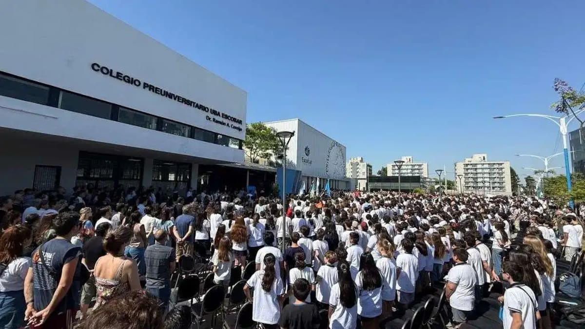 El acto de egresados del Colegio Preuniversitario UBA Ramón Cereijo