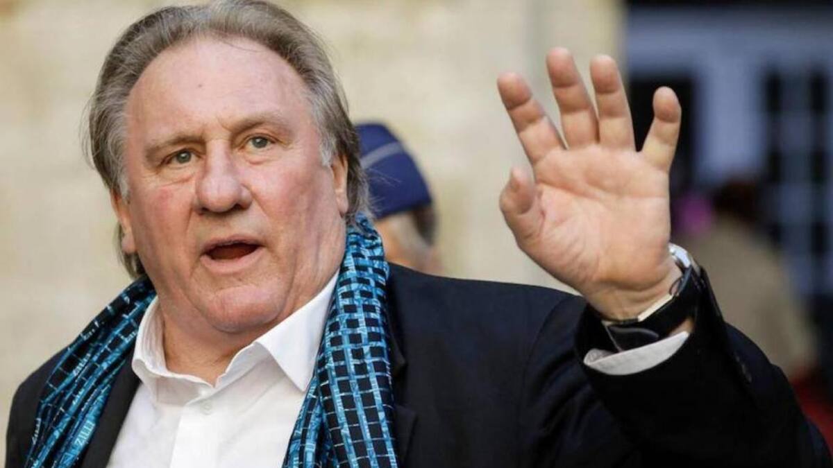 El actor Gérard Depardieu imputado por violación