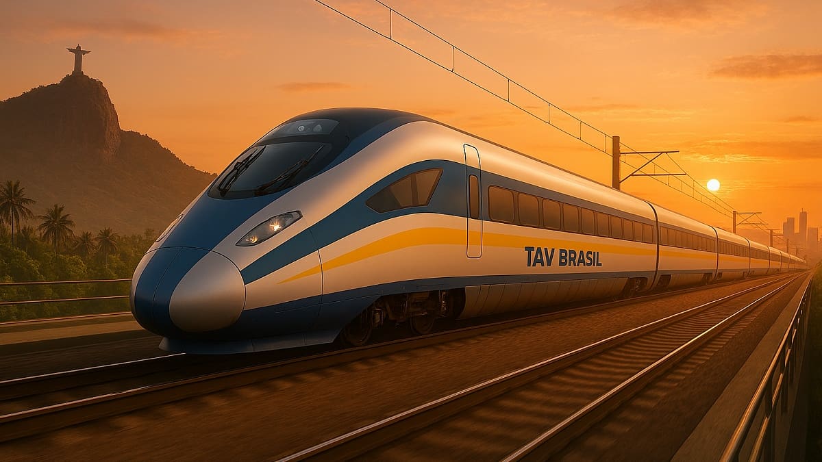 ¿El tren más rápido de Sudamérica? El megaproyecto que alcanzará los 350 km/h y busca superar al más veloz de Chile