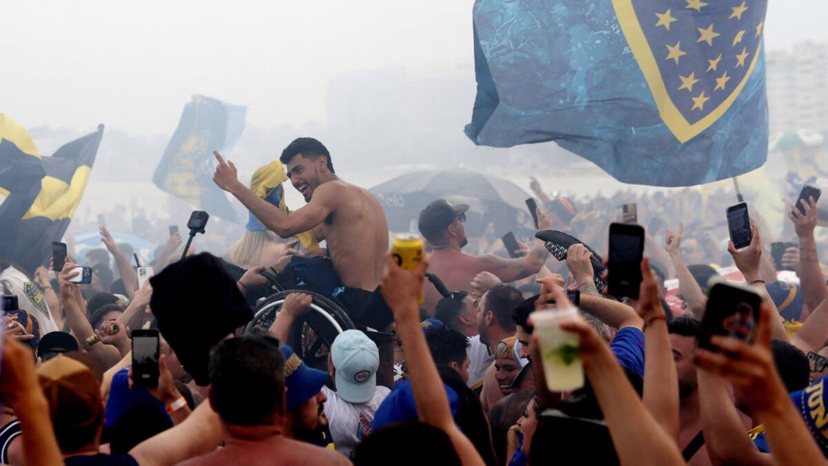 El anhelo de Boca, la Séptima. Foto: Reuters
