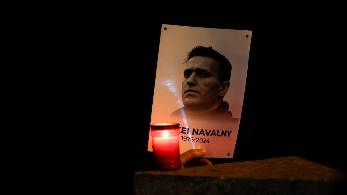 El apoyo a Alexéi Navalny. Foto: Reuters.