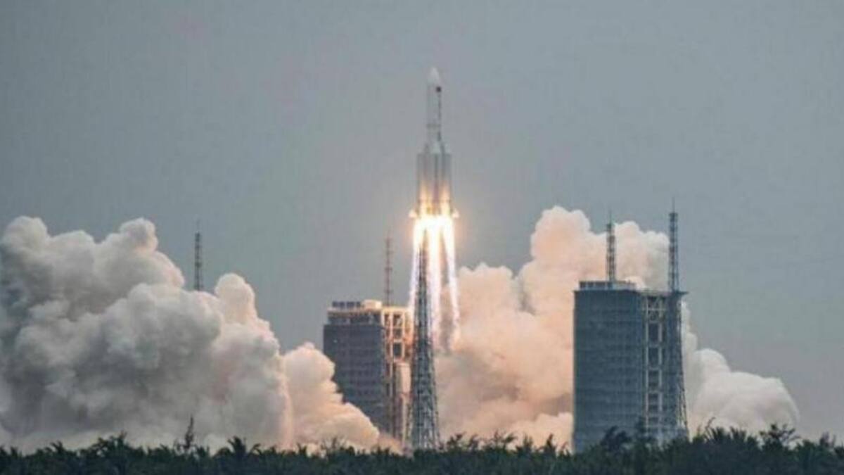 El artefacto pesa más de20 toneladas. Foto: NA.