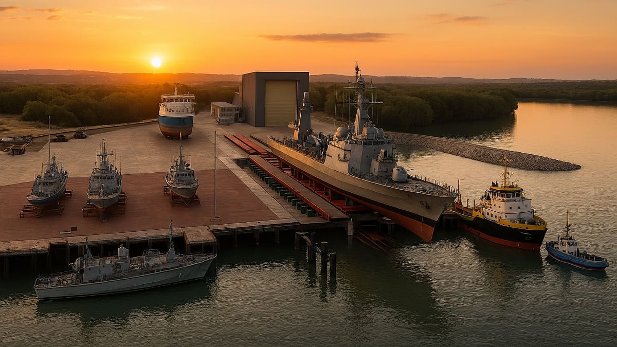 Australia construye el ascensor de barcos más grande del mundo: medirá 103 metros de largo y elevará hasta 5.500 toneladas