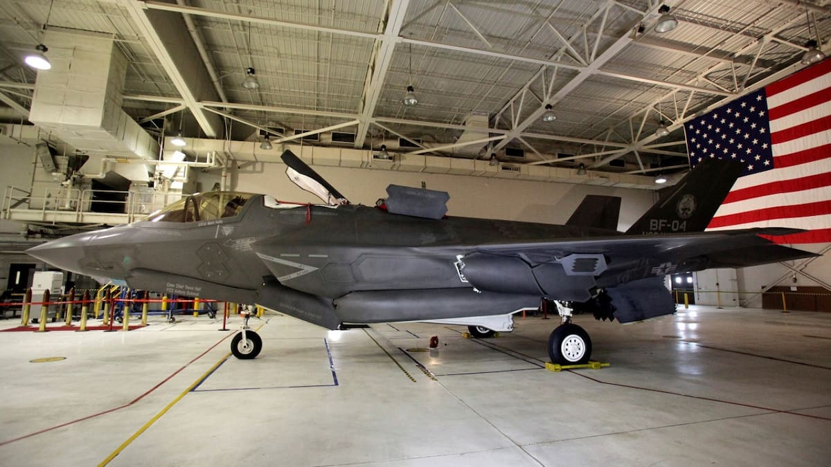 El avión de caza F-35. Foto: Reuters.