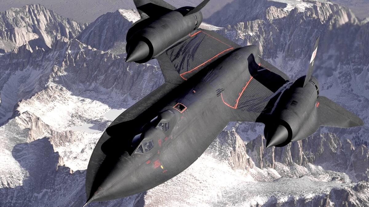 El avión más rápido del mundo.