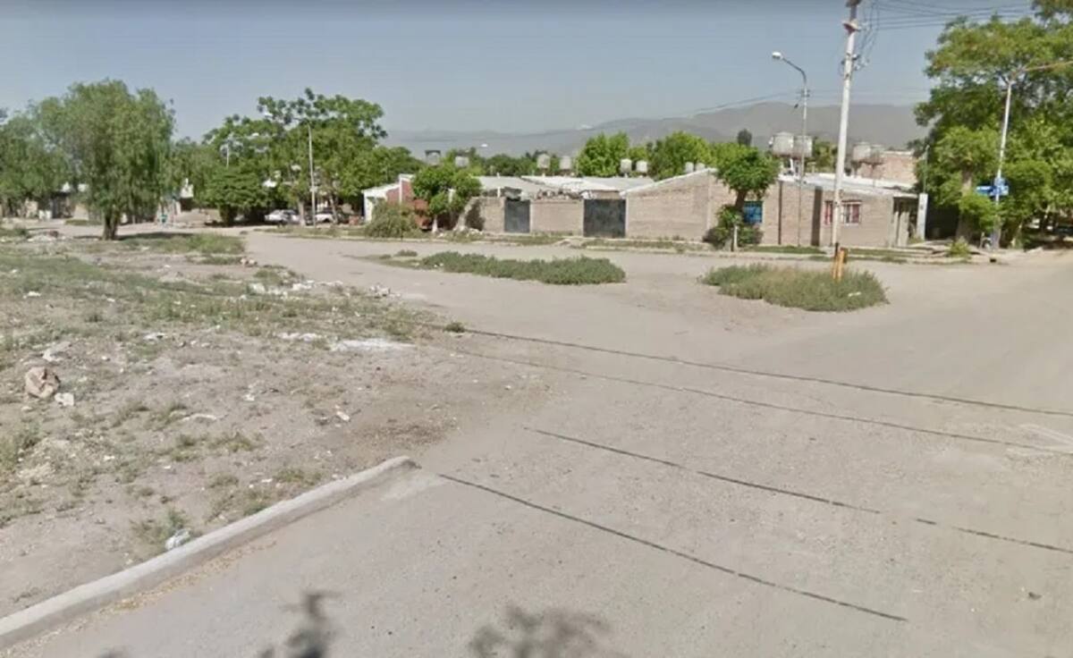 El barrio Eva Perón en Mendoza. Foto: Google Maps