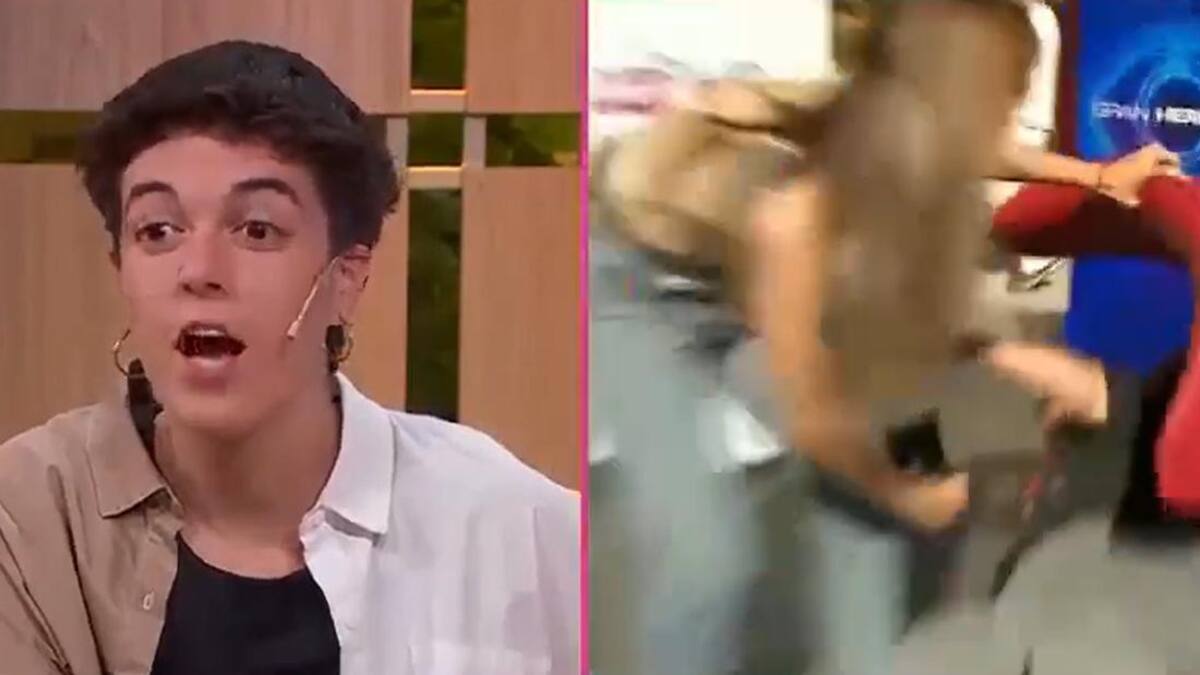 El blooper de una señora. Foto: captura.