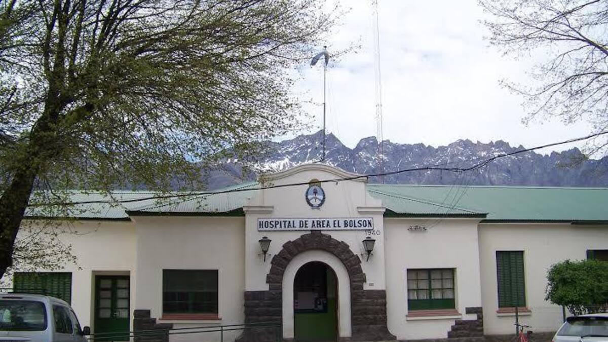 El Bolsón - bebé internado