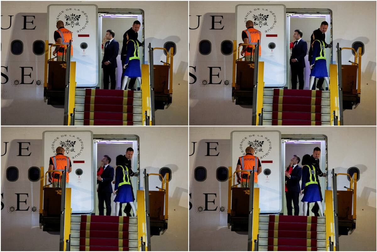 El cachetazo de Brigitte a Emmanuel Macron. Foto: Reuters/Chalinee Thirasupa