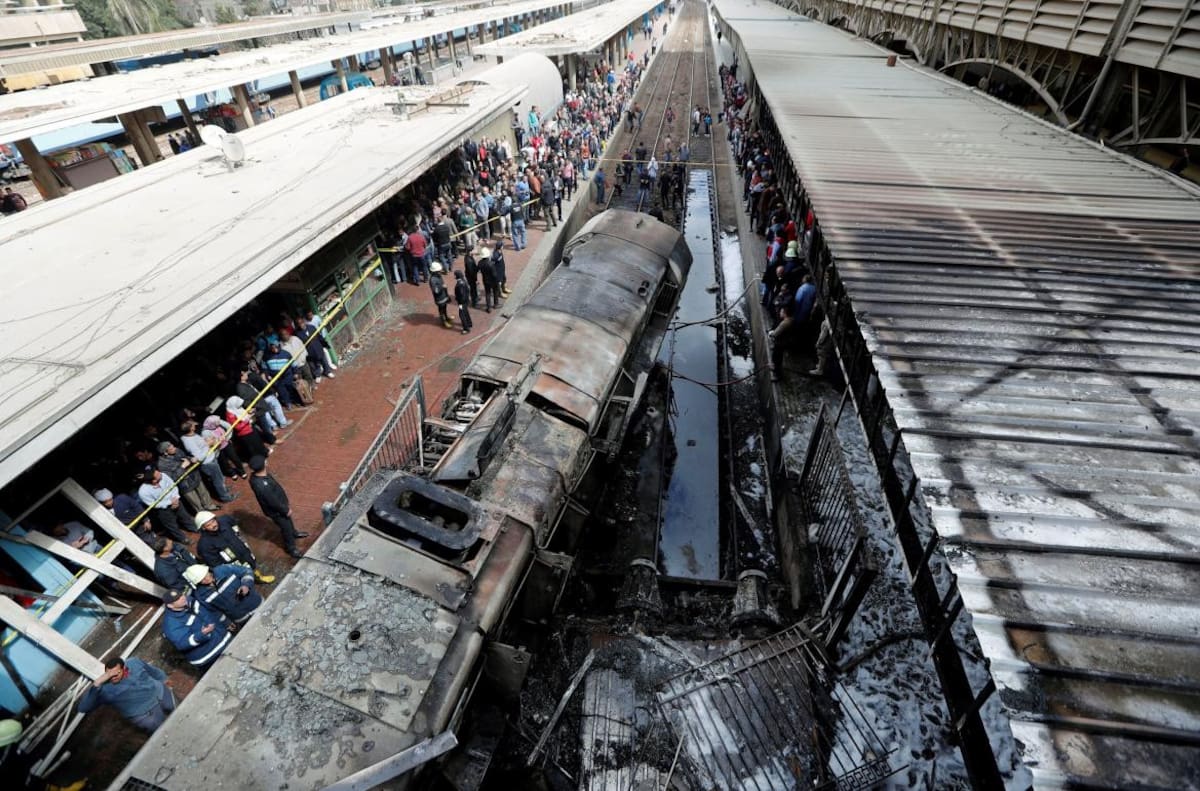 El Cairo - accidente Reuters