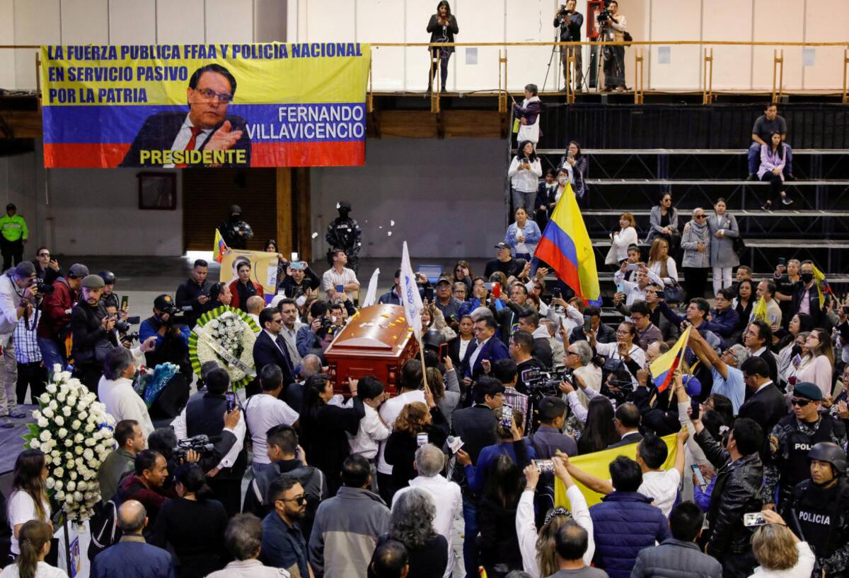El candidato por el Movimiento Construye y asambleísta nacional Fernando Villavicencio. Foto: NA