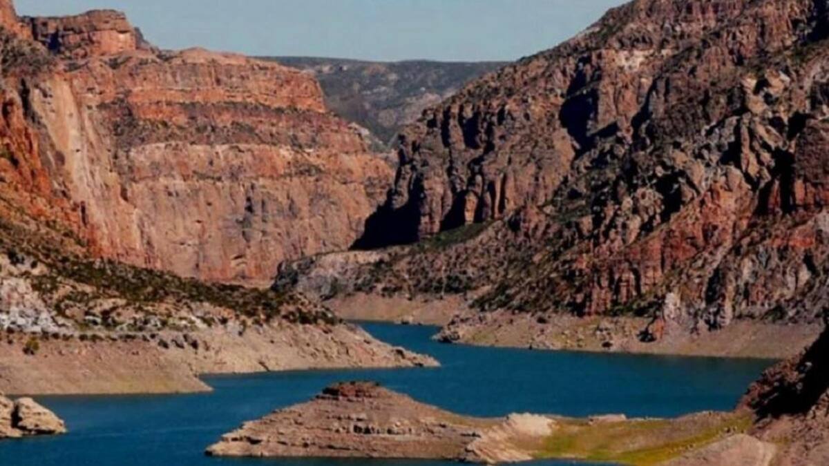 El Cañón del Atuel es un lugar emblemático del turismo mendocino. Foto:NA.