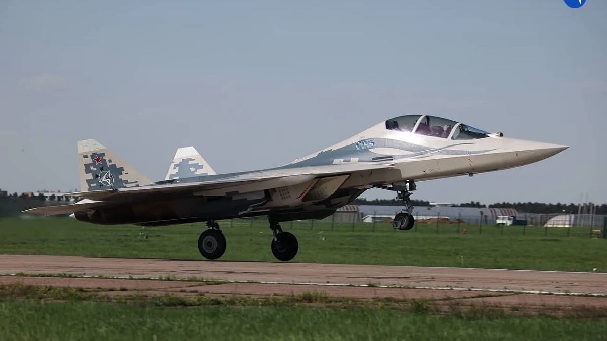 Rusia probó por primera vez el Su-57D: así es el nuevo avión caza furtivo de quinta generación