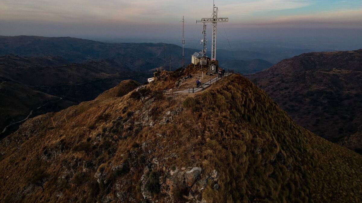 El cerro "Pan de Azúcar", en Córdoba. Foto: X @turismocba