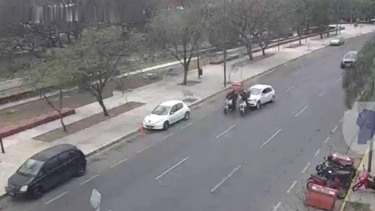 El choque ocurrió el domingo al mediodía. Foto: captura de pantalla NA.