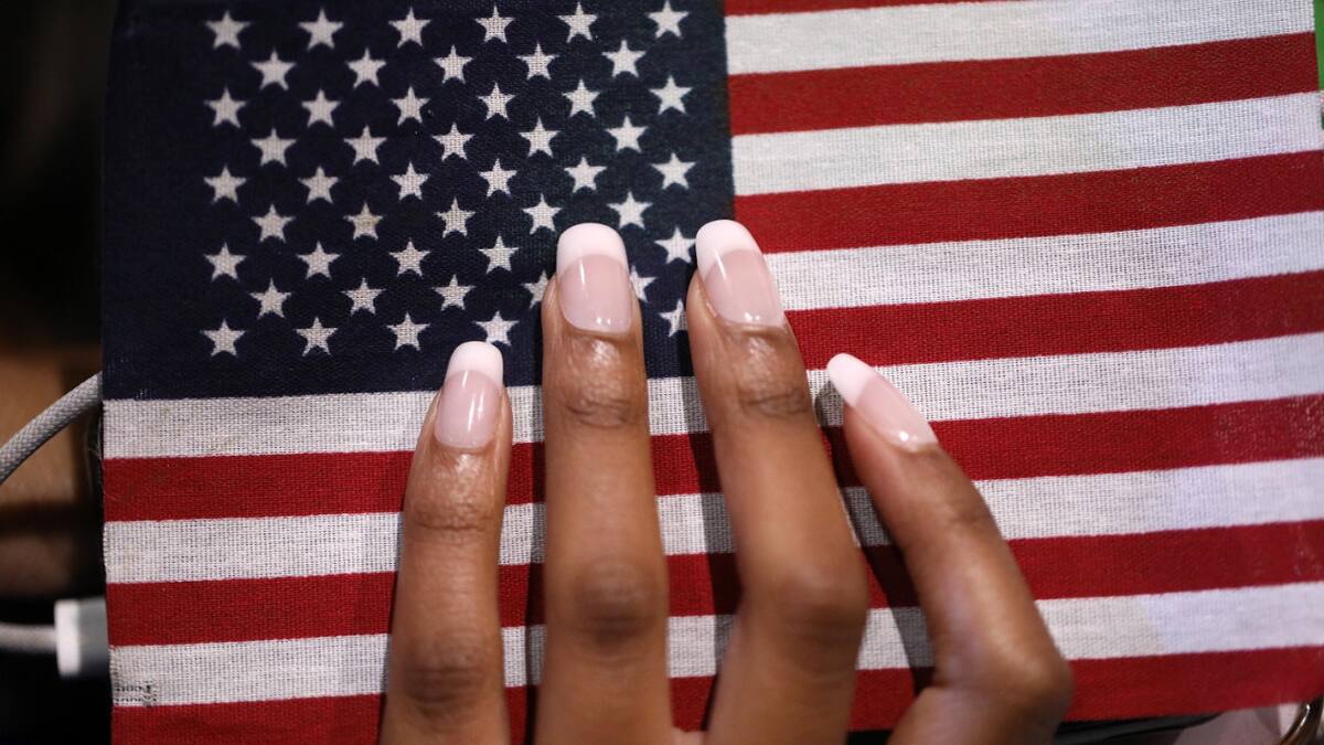 El color en las elecciones de Estados Unidos. Foto: Reuters