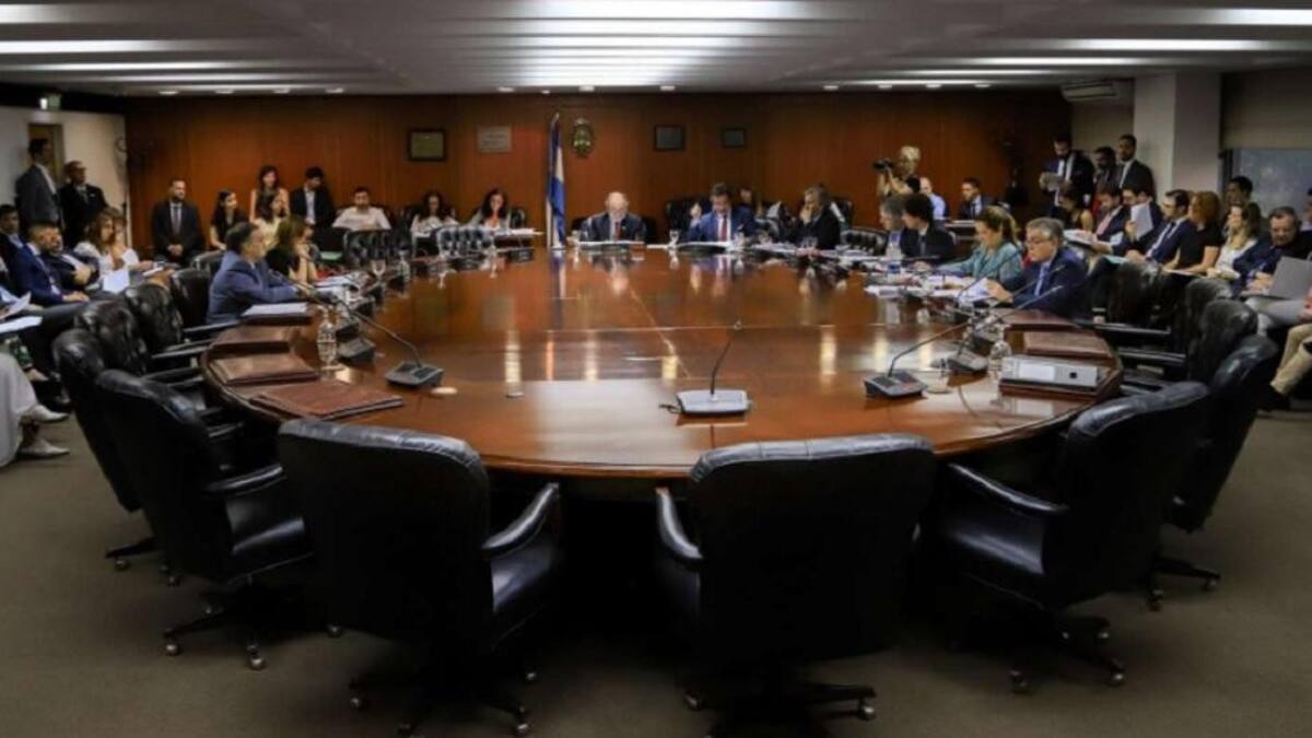 El Consejo de la Magistratura, en una de las sesiones del 2020 Foto: NA