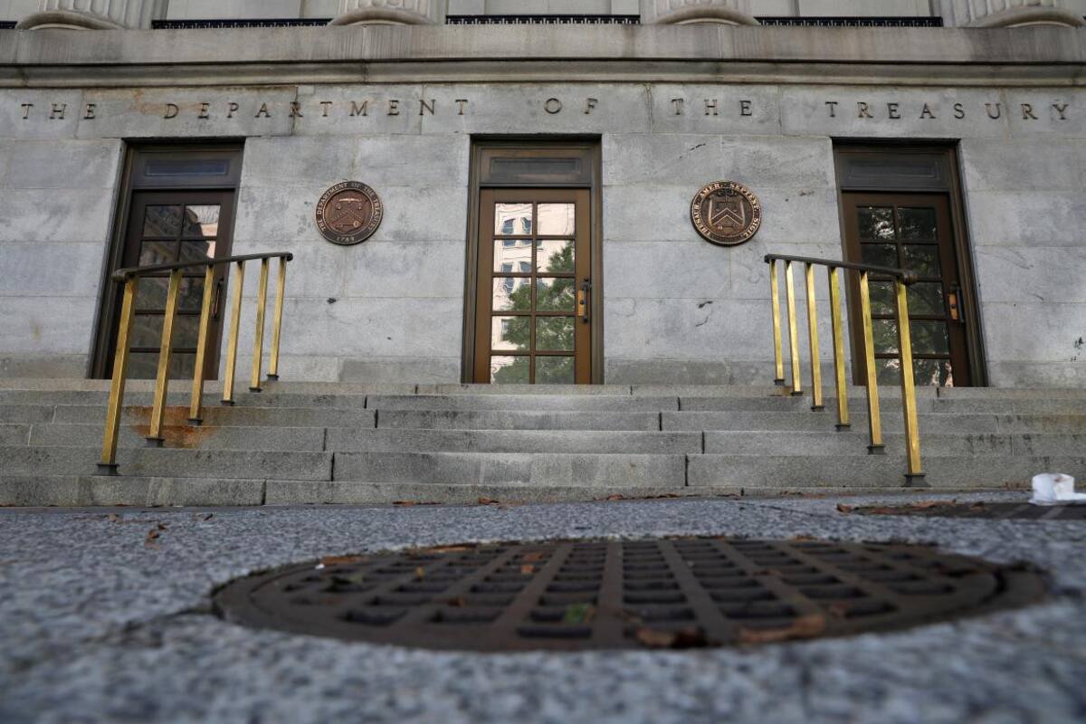 El departamento del Tesoro. Foto Reuters.