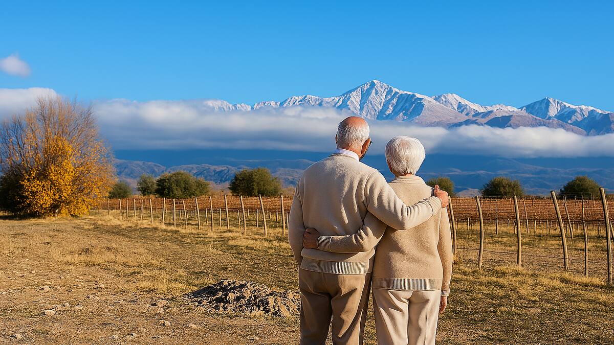 El destino escondido de Mendoza que enamora a jubilados entre viñedos y montañas.