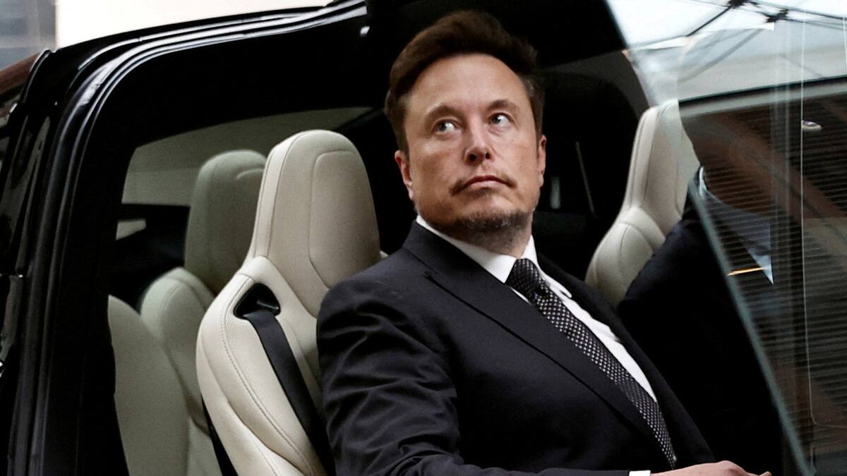 Elon Musk. Foto: Reuters.