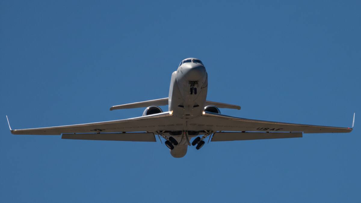 El EA-37B Compass Call de EE.UU.