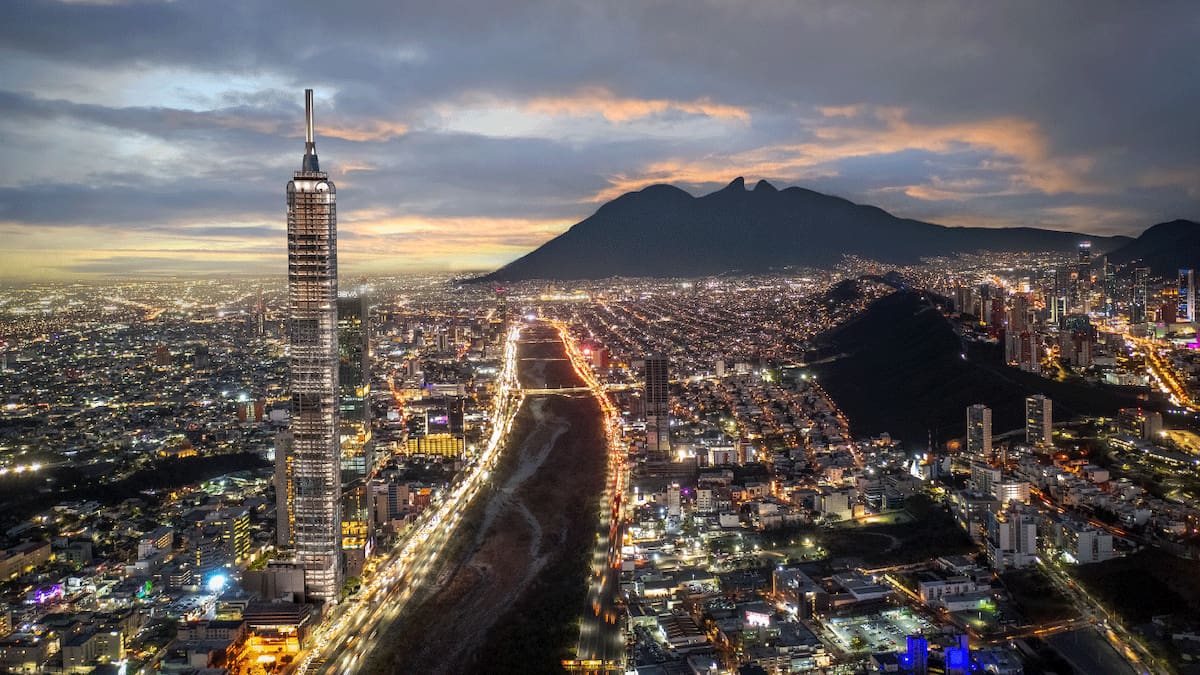 El edificio más alto de Latinoamérica.