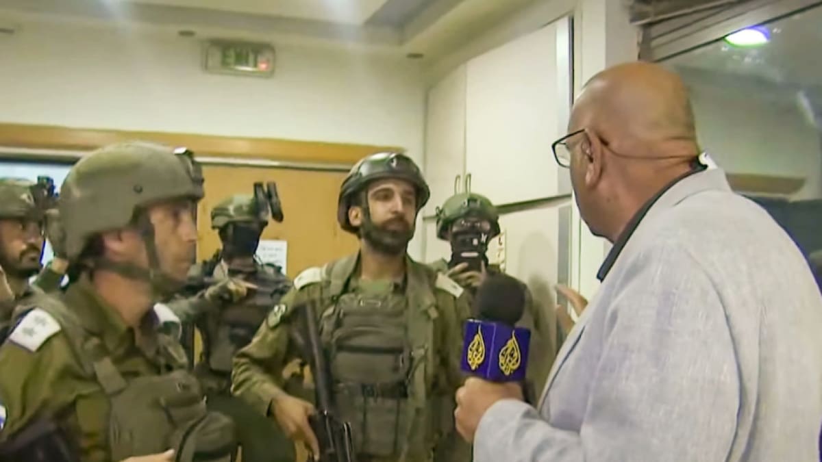 El Ejército de Israel cerró la oficina de Al Jazeera en Cisjordania. Foto: X/ @UGDiplomat.