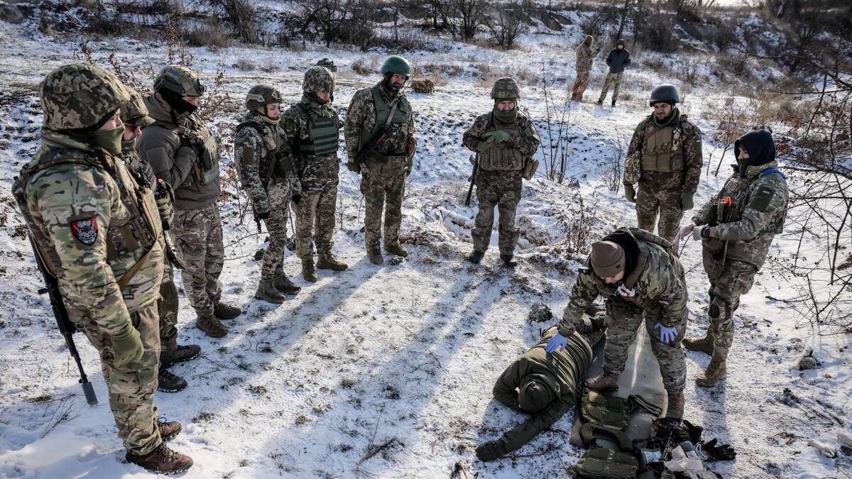 El Ejército de Ucrania necesita refuerzos. Foto: Reuters.