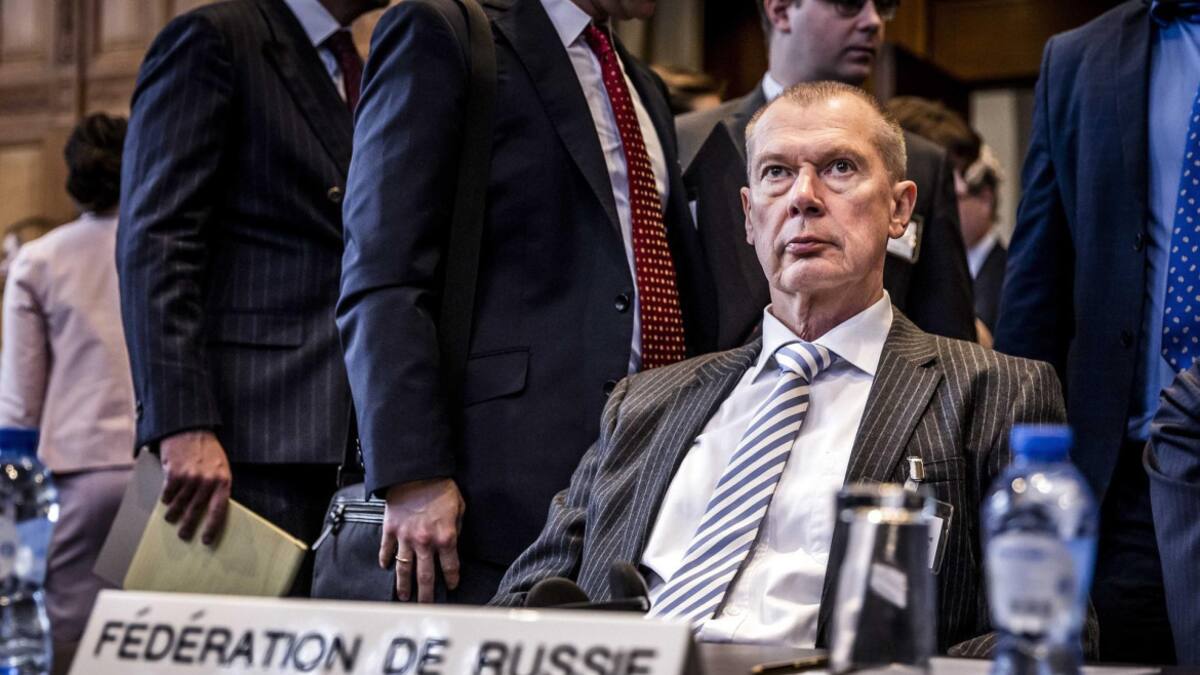 El embajador ruso en La Haya, Alexander Shulgin. Fuente: EFE.