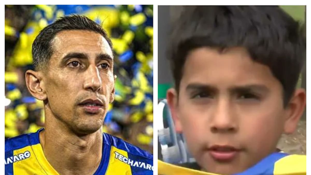 El conmovedor gesto de Ángel Di María con un niño que sufrió un robo tras el clásico rosarino