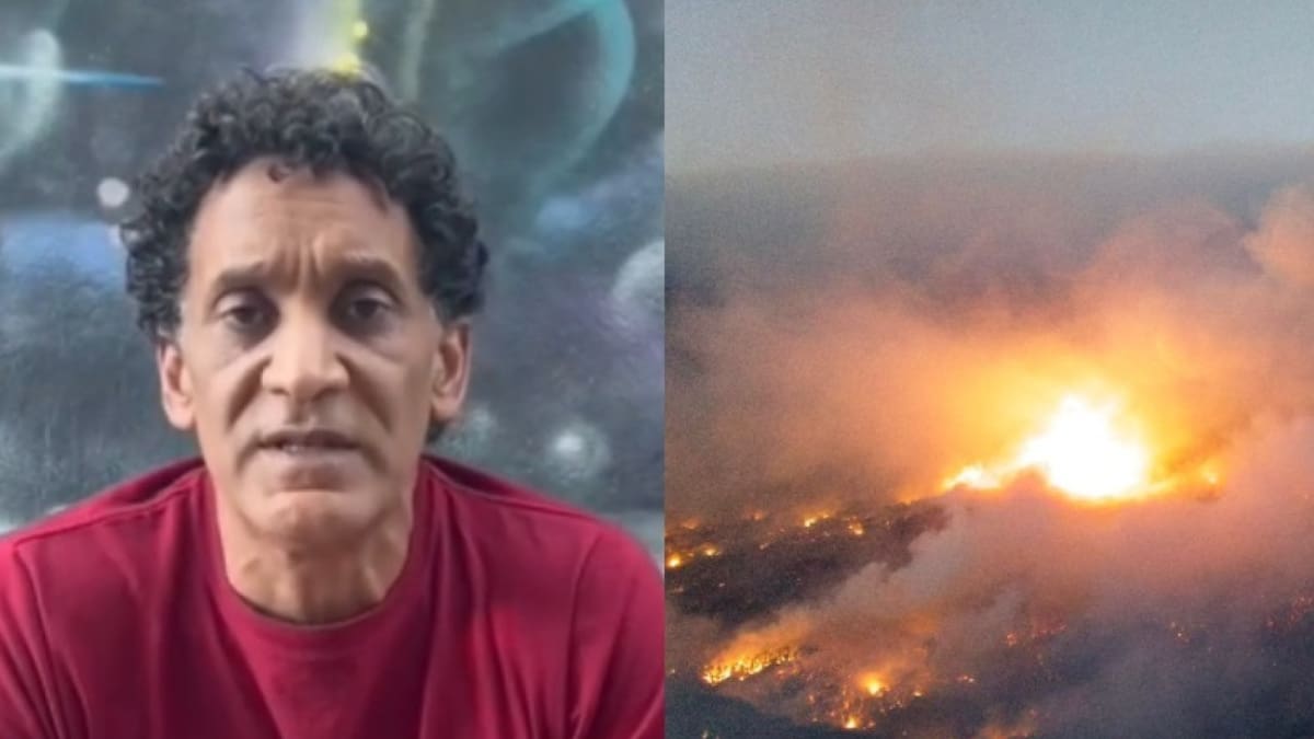El estremecedor pedido de Diego Alonso tras los incendios en El Bolsón. Foto Canal26.com