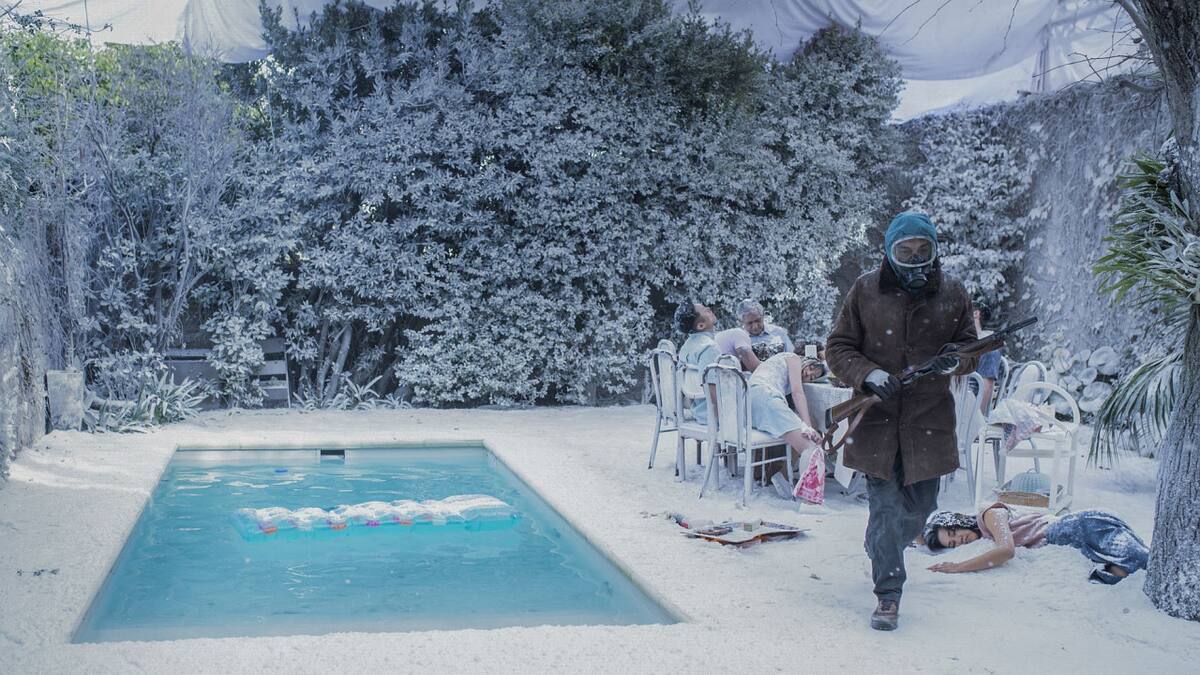 La curiosa aparición de Los Palmeras en El Eternauta: "Si llega una invasión, nosotros ponemos la cumbia"