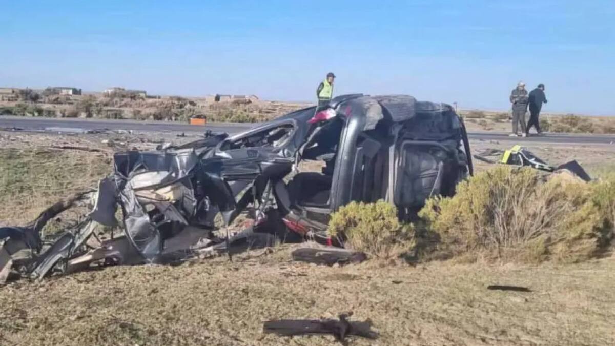 Fatal accidente en Bolivia. Foto: X