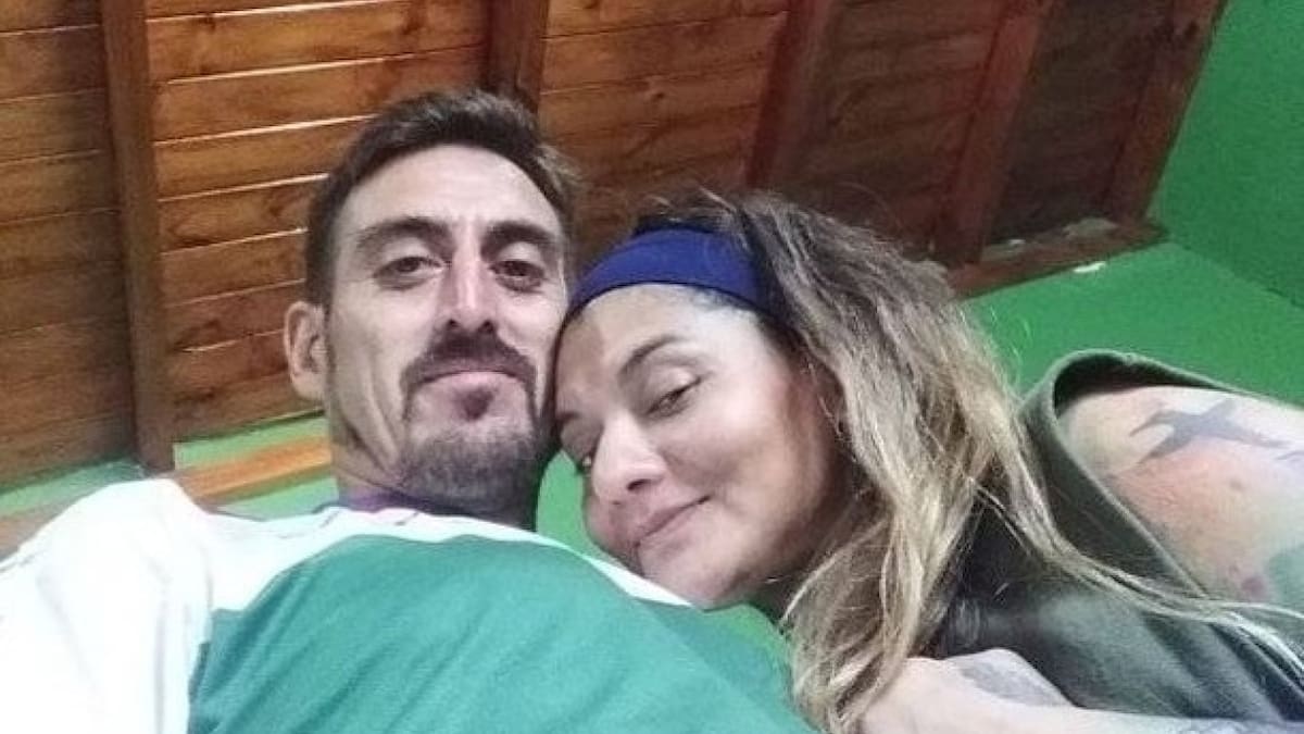 El femicida, Matías Alejandro Guiñazú, y la víctima, Soledad Ibáñez.