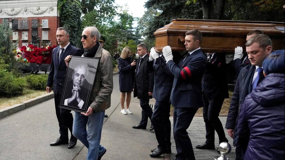 El funeral de Gorbachov_Reuters