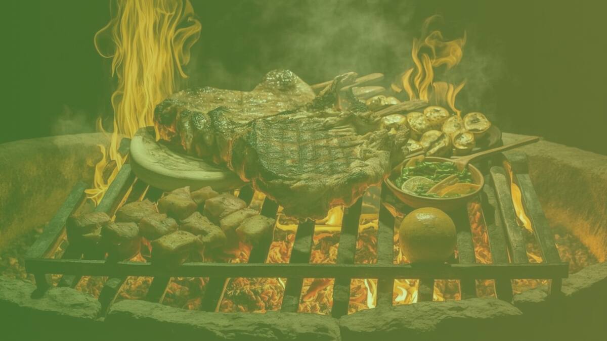 El furor por el pistacho llegó a la parrilla.