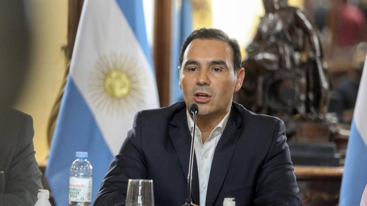 El gobernador de Corrientes, Gustavo Valdez, NA