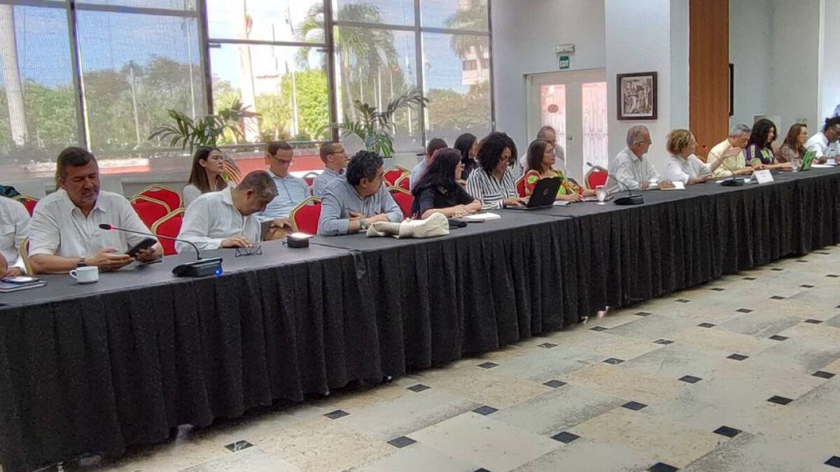 El Gobierno colombiano y el ELN trabajan en el cese al fuego. Foto: X @DelegacionEln
