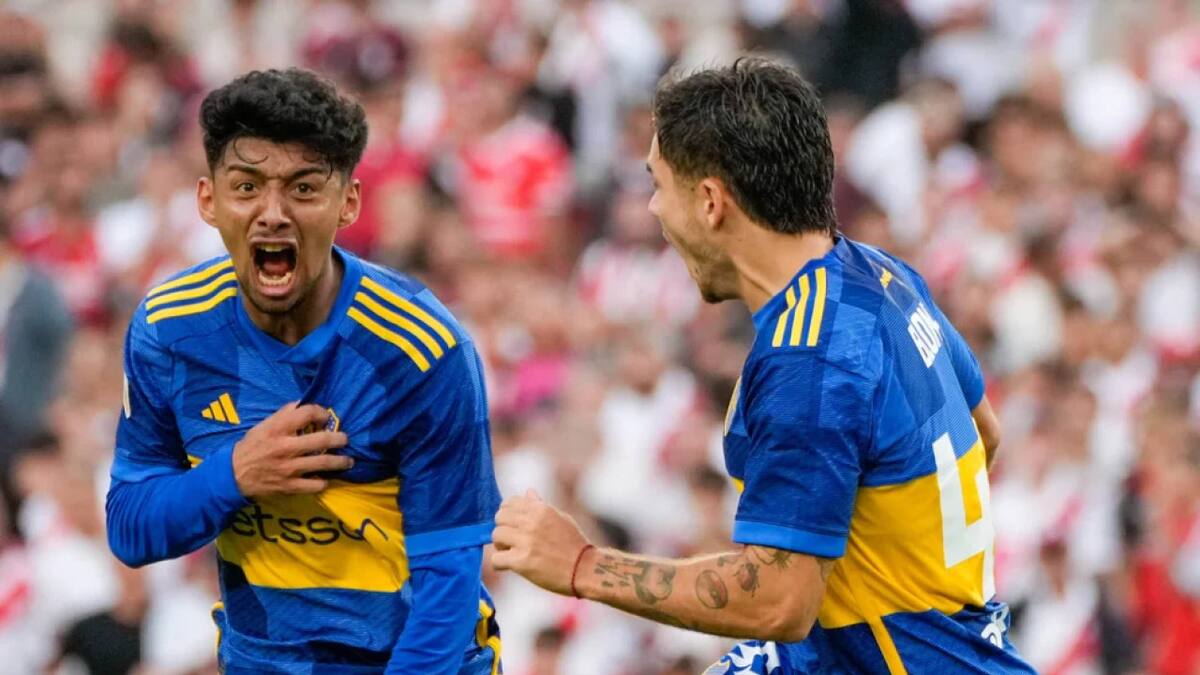 El gol de Cristian Medina. Foto: NA