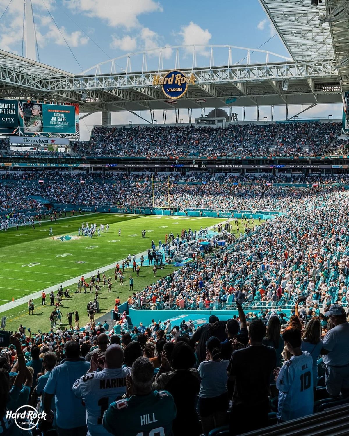 El Hard Rock Stadium albergará la final de la Copa América 2024. Foto: Instagram @hardrockstadium