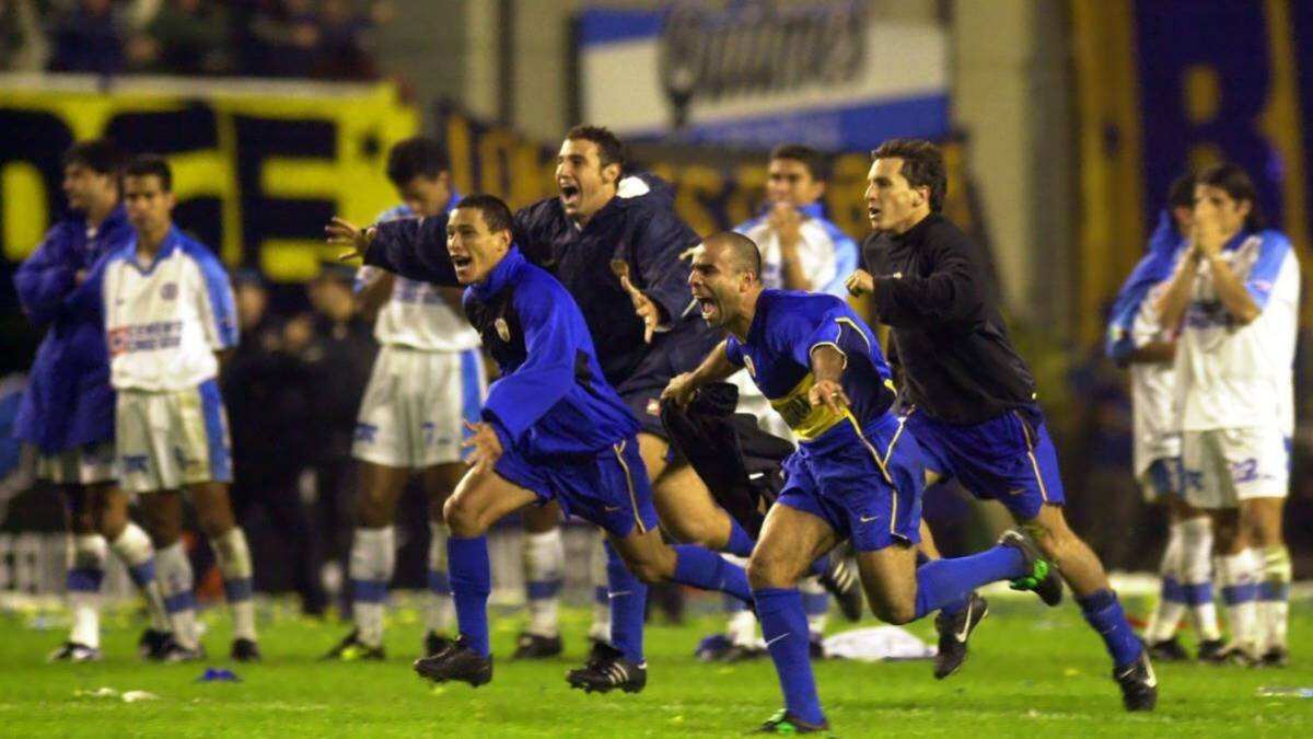 El hijo de un ex Boca que sueña con triunfar en el Xeneize. Foto: Twitter.