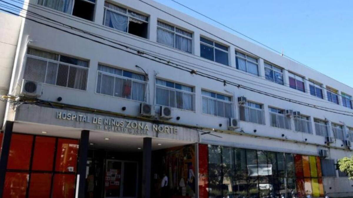 El hospital rosarino donde está internado el menor con hepatitis. Foto: NA.